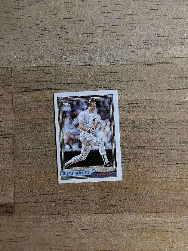 1992 Topps Micro #748 Matt Nokes