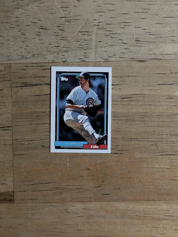 1992 Topps Micro #753 Paul Assenmacher