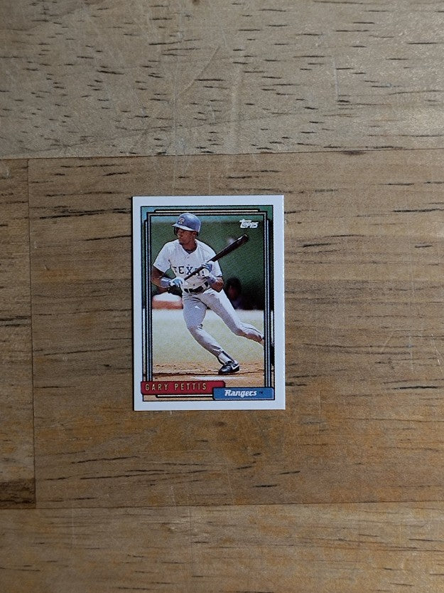 1992 Topps Micro #756 Gary Pettis