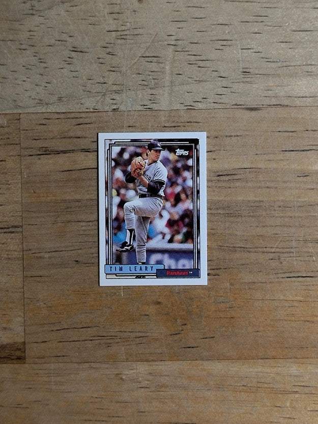 1992 Topps Micro #778 Tim Leary