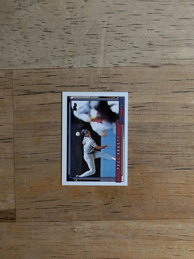1992 Topps Micro #781 Paul Abbott