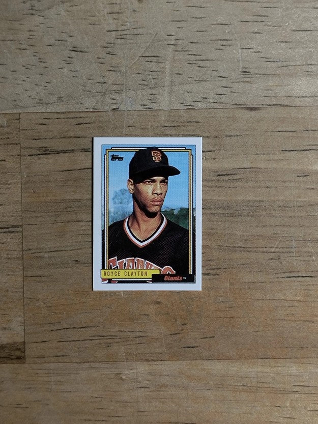 1992 Topps Micro #786 Royce Clayton