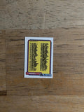 1992 Topps Micro #787 Checklist 661-792