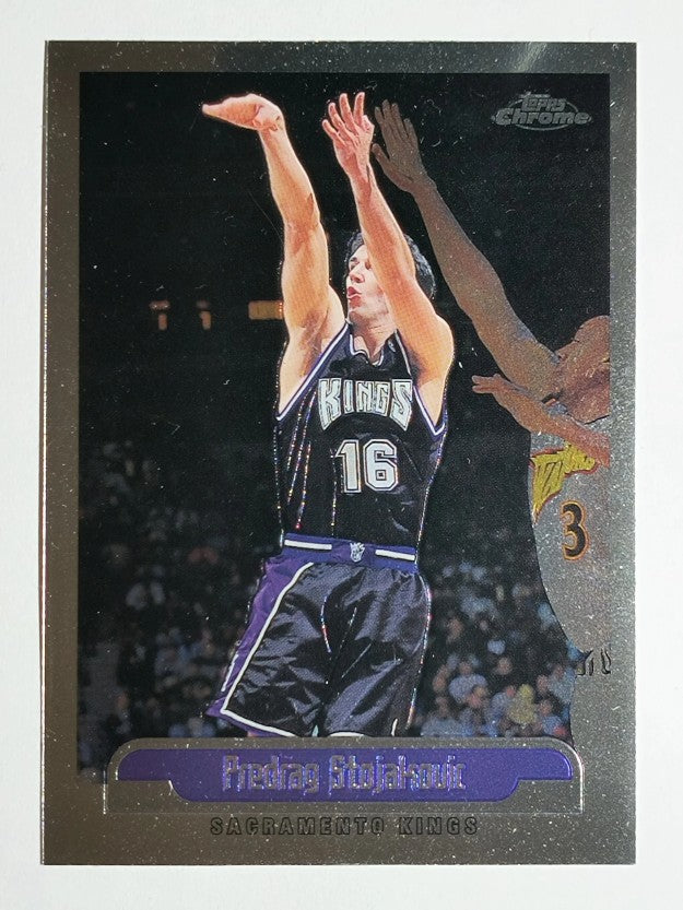1999-00 Topps Chrome #176 Peja Stojakovic
