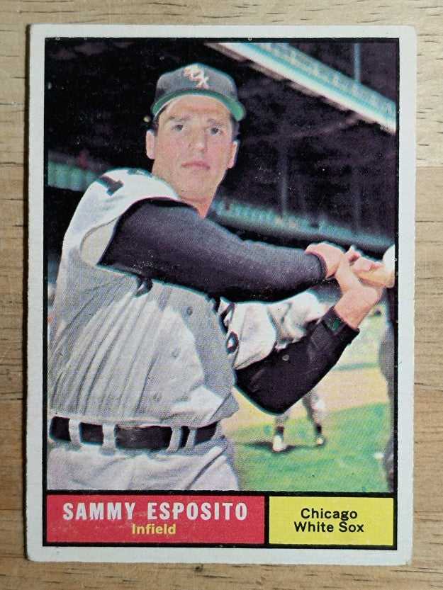 1961 Topps #323 Sammy Esposito (VGEX)