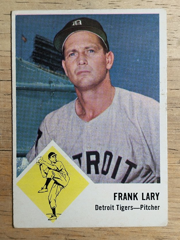 1963 Fleer #14 Frank Lary (VG)