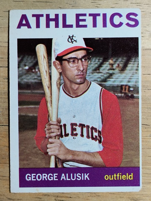 1964 Topps #431 George Alusik (VGEX)