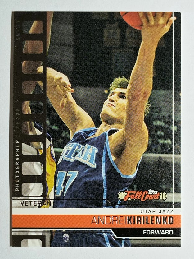 2006-07 Topps Full Court Photographer's Proof #6 Andrei Kirilenko