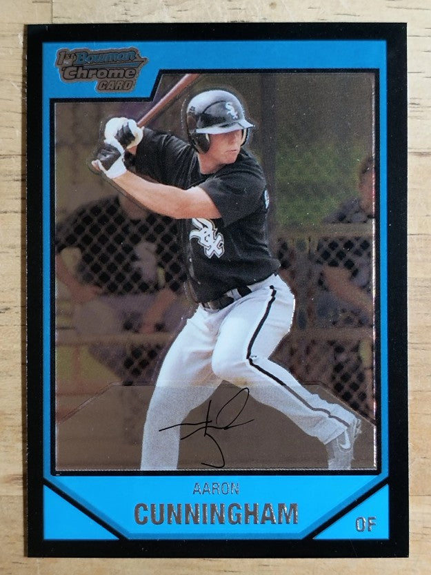 2007 Bowman Chrome Prospects #BC21 Aaron Cunningham