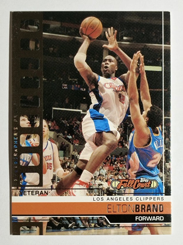 2006-07 Topps Full Court Photographer's Proof #25 Elton Brand