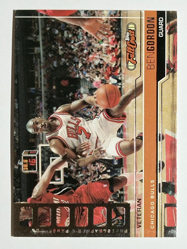 2006-07 Topps Full Court Photographer's Proof #31 Ben Gordon