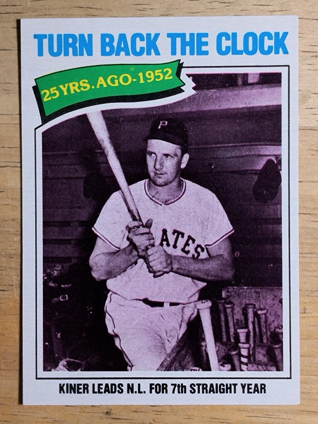 1977 Topps #437 Ralph Kiner TBC (NM)