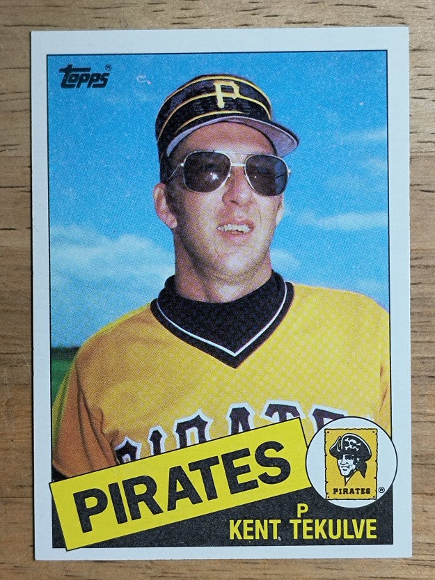 1985 Topps #125 Kent Tekulve