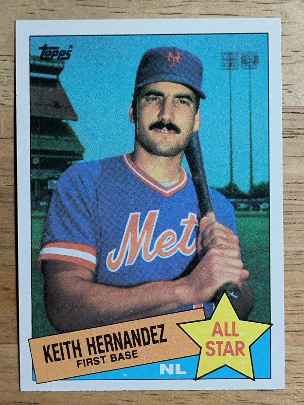 1985 Topps #712 Keith Hernandez AS