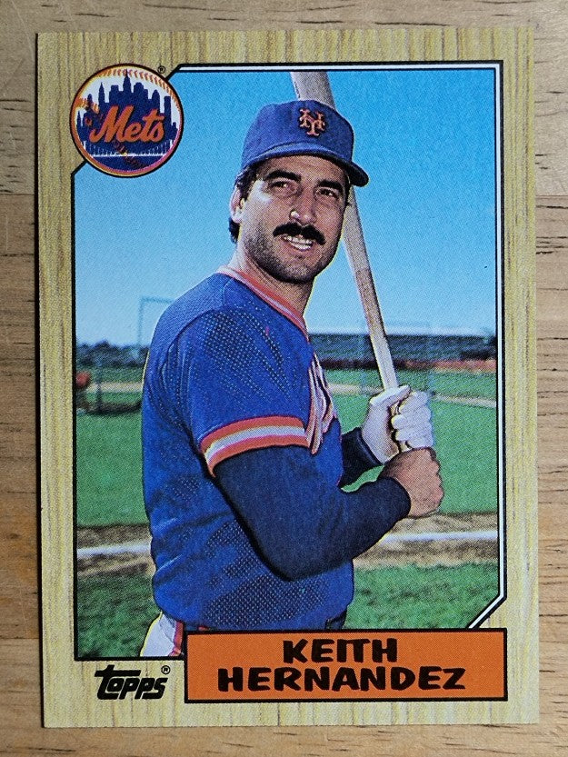 1987 Topps #350 Keith Hernandez