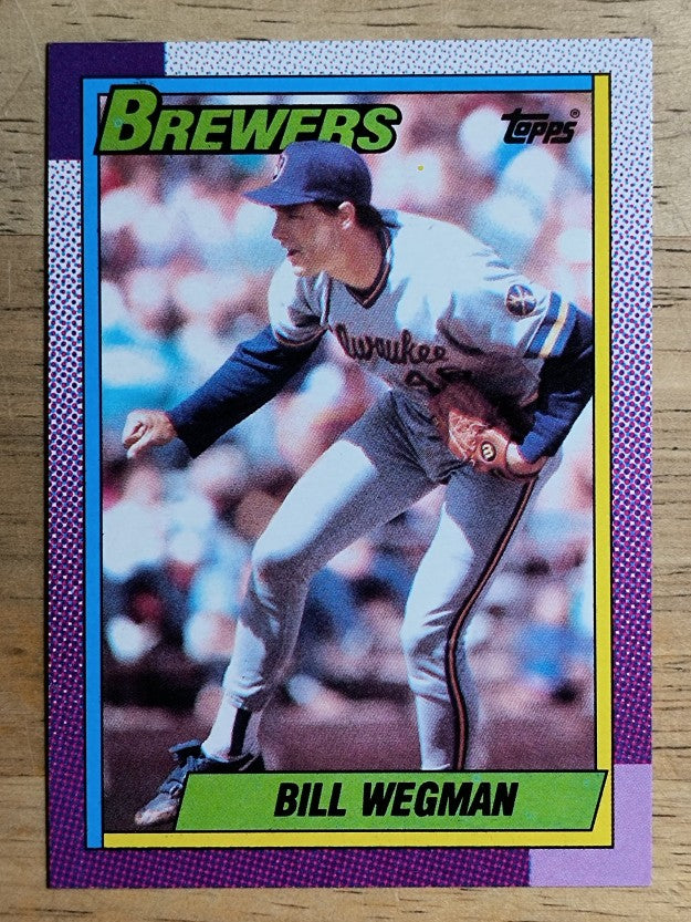 1990 Topps #333 Bill Wegman