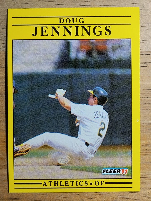 1991 Fleer #12 Doug Jennings