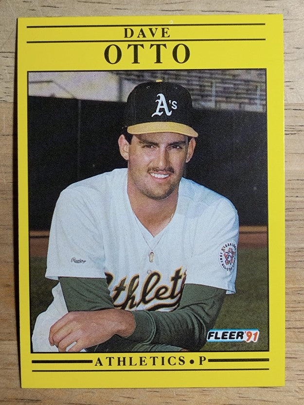 1991 Fleer #20 Dave Otto
