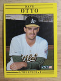 1991 Fleer #20 Dave Otto