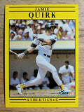 1991 Fleer #21 Jamie Quirk