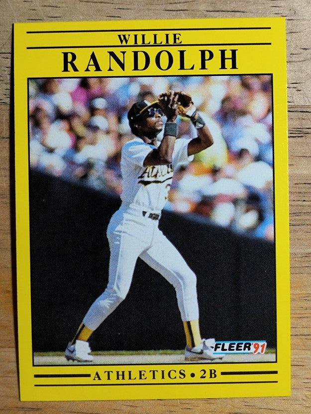 1991 Fleer #22 Willie Randolph