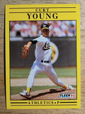 1991 Fleer #28 Curt Young