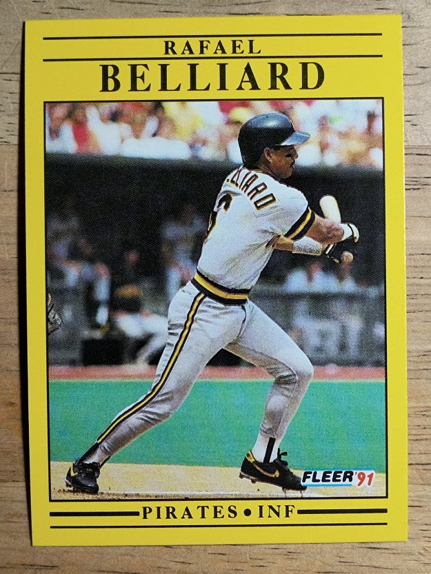 1991 Fleer #32 Rafael Belliard