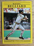 1991 Fleer #32 Rafael Belliard