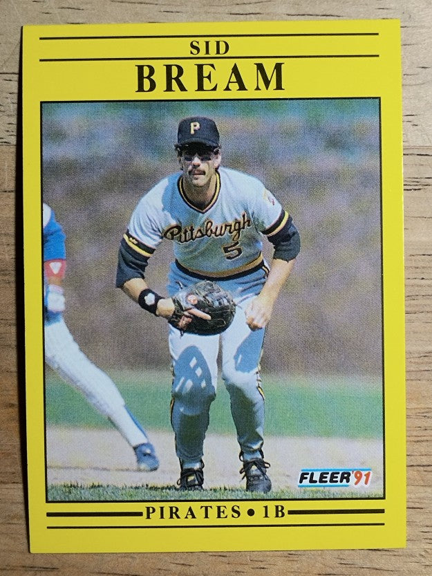 1991 Fleer #35 Sid Bream