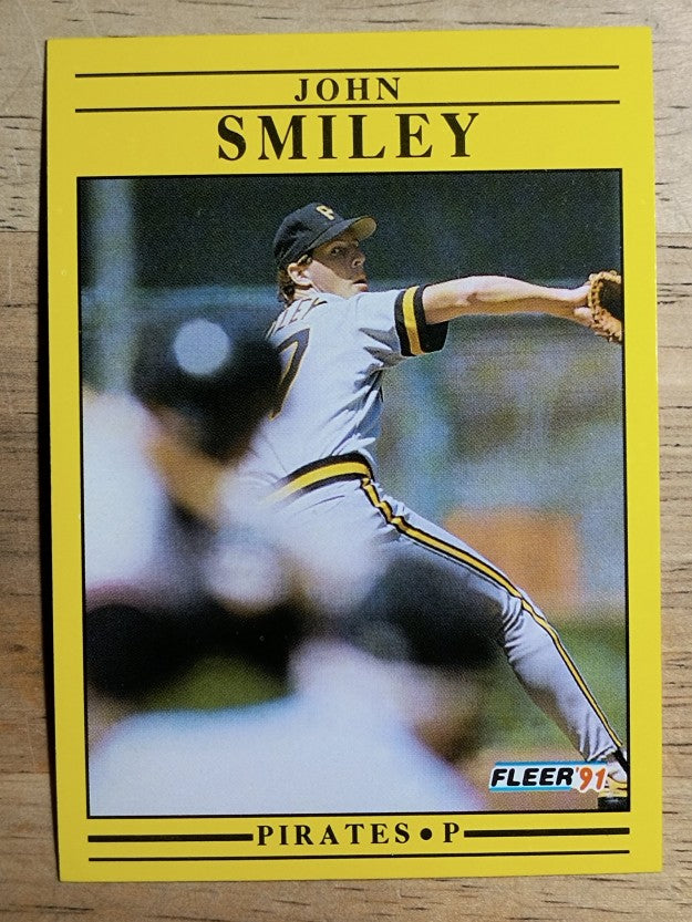 1991 Fleer #50 John Smiley