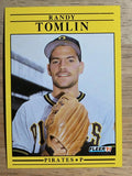 1991 Fleer #52 Randy Tomlin RC