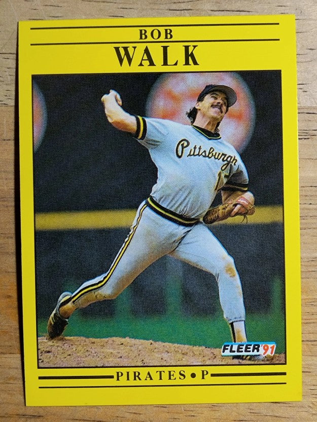 1991 Fleer #54 Bob Walk