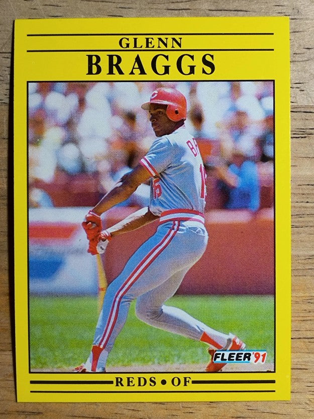 1991 Fleer #57 Glenn Braggs