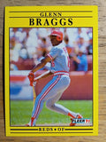 1991 Fleer #57 Glenn Braggs