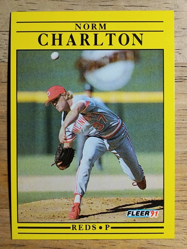 1991 Fleer #60 Norm Charlton