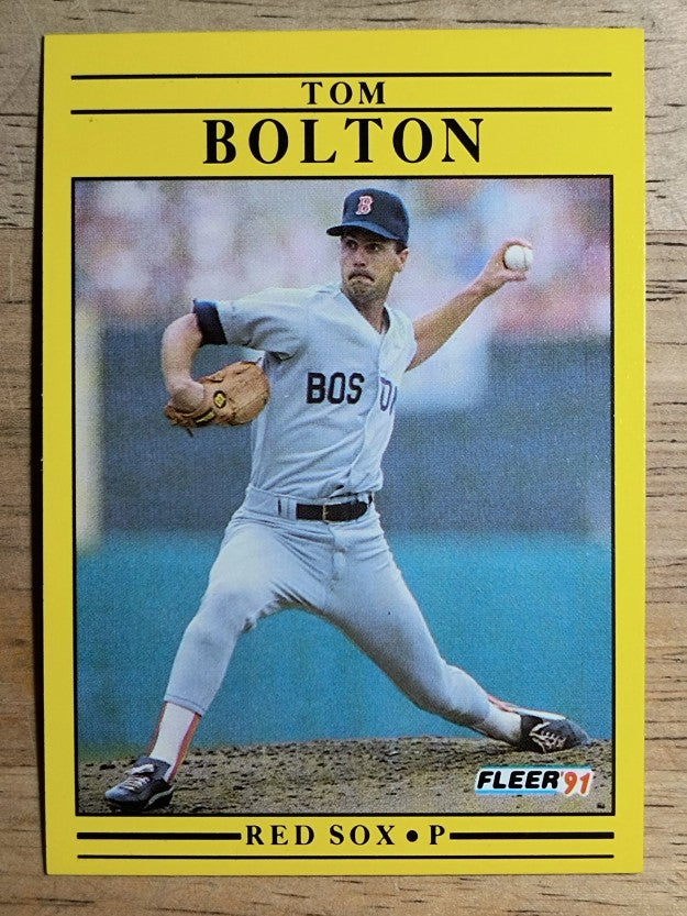 1991 Fleer #87 Tom Bolton