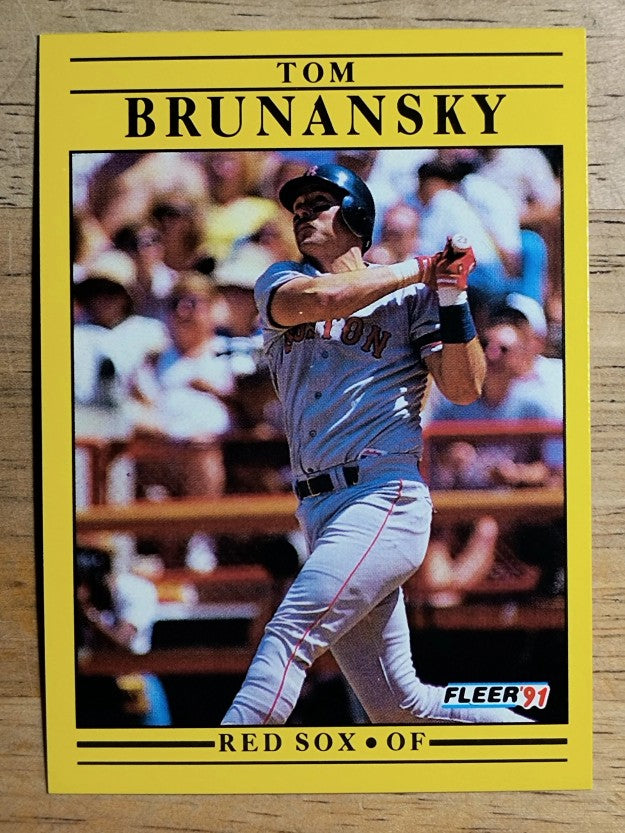 1991 Fleer #88 Tom Brunansky