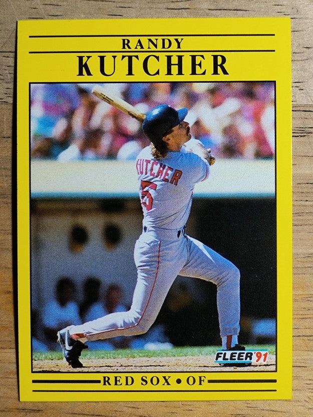 1991 Fleer #100 Randy Kutcher