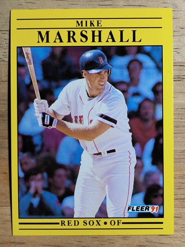 1991 Fleer #102 Mike Marshall