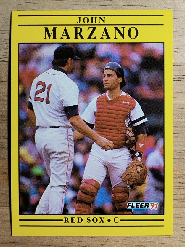 1991 Fleer #103 John Marzano