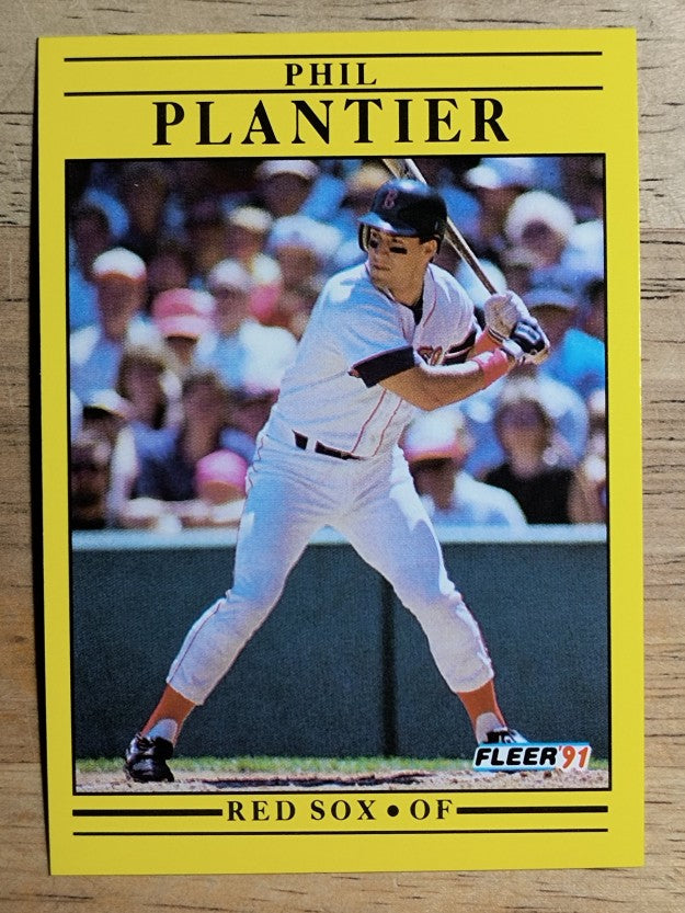 1991 Fleer #107 Phil Plantier RC