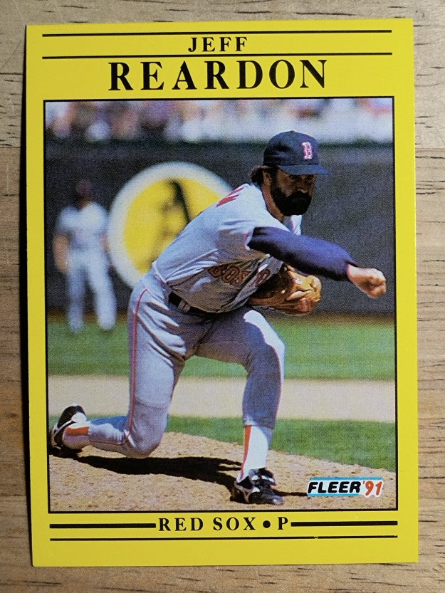 1991 Fleer #109 Jeff Reardon