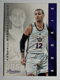 2012-13 Prestige #208 Kendall Marshall RC