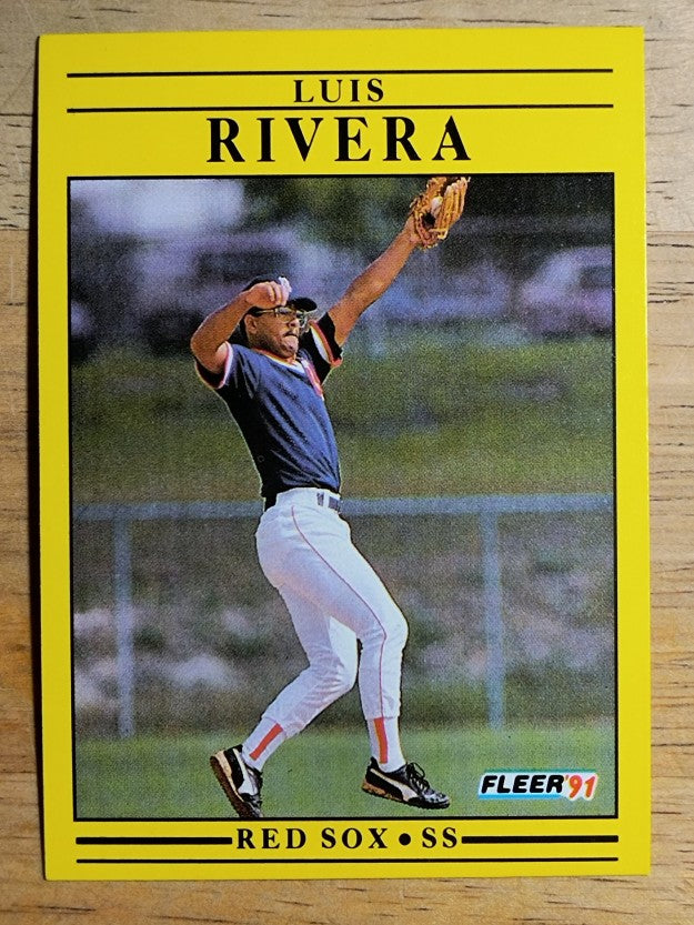 1991 Fleer #112 Luis Rivera