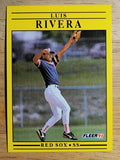 1991 Fleer #112 Luis Rivera