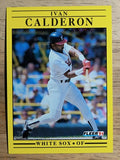 1991 Fleer #115 Ivan Calderon