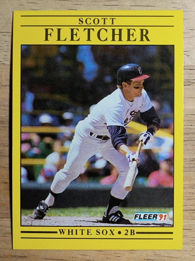 1991 Fleer #119 Scott Fletcher