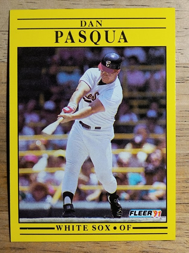 1991 Fleer #131 Dan Pasqua