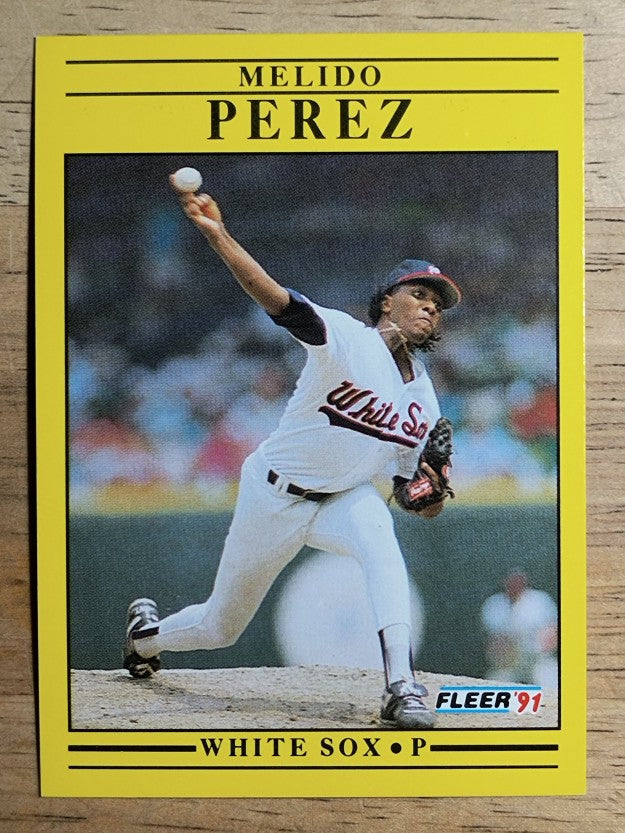 1991 Fleer #133 Melido Perez