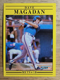 1991 Fleer #153 Dave Magadan